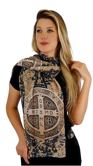 Echarpe São Bento Arabescos