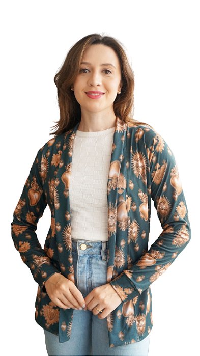 Cardigan Sagrado Coração