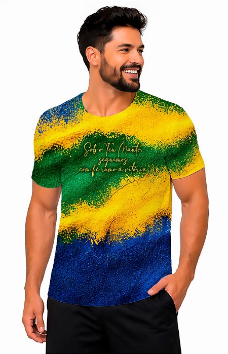 Camiseta Dry Aparecida sob o teu Manto