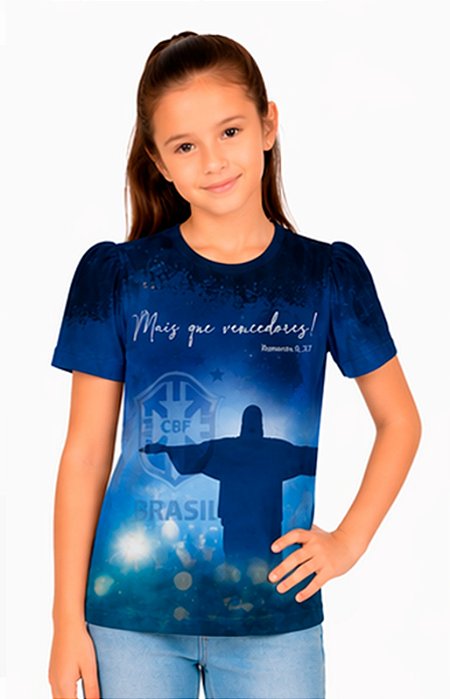 Camiseta Frufru Dry Cristo e Brasão