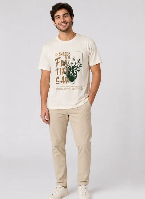 Camiseta Arcanjo Algodão Aurora Cinza