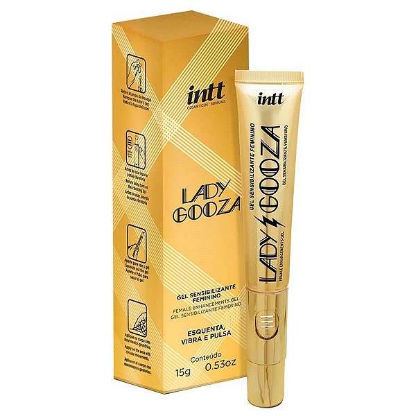 LADY GOOZA Gel Sensibilizante Ativador De Orgasmo 15G - INTT