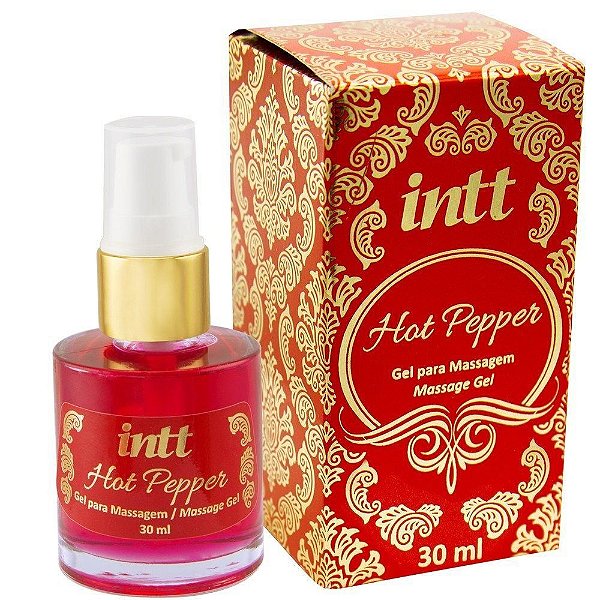 Gel Comestível HOT PEPPER INTT 30ml -