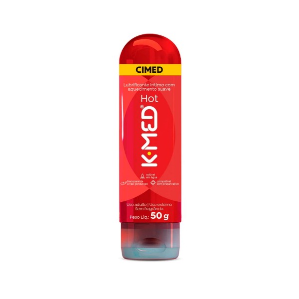 Lubrificante íntimo k-med HOT 50g -