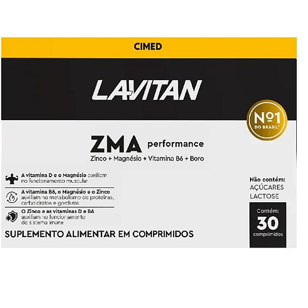 Estimulante Lavitan Testo Suplemento Para Homens (Aumeto de TESTOSTERONA) Kmed -