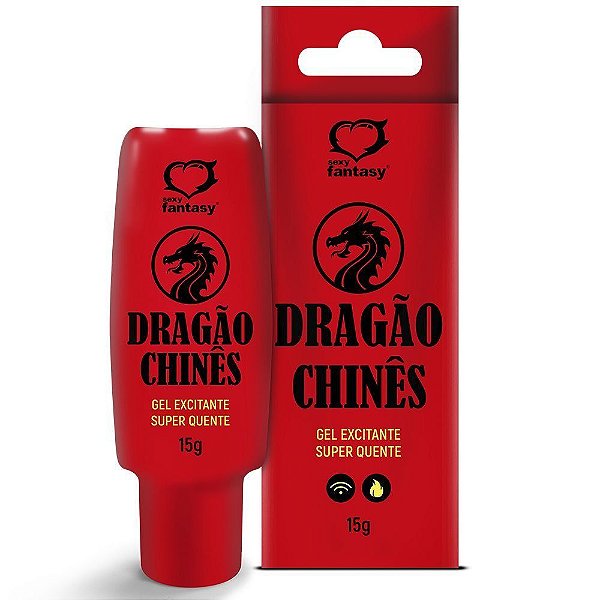 DRAGÃO CHINÊS 15G - Gel Excitante Super Quente! - Sexy Fantasy 504420