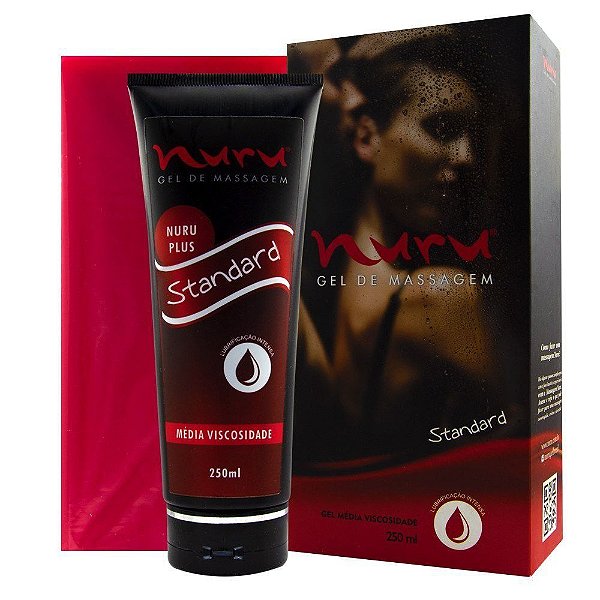 Lubrificante Sexual Gel Nuru Massagem (Kit Gel + Lençol) -