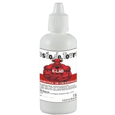 Tesão de TOURO - ORIGINAL Estimulante Afrodisíaco Natural 20ml K-Lab