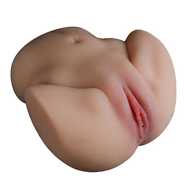 Masturbador Super Realístico Formato de Bunda com Vagina e Ânus 22x21,5cm - Super Realístico 5 - 6974