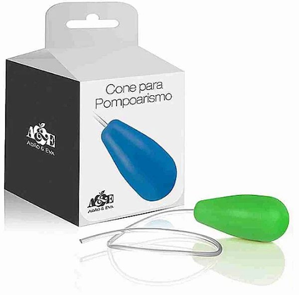 Pompomarismo Cone para Pompoar 57G VERDE (1304)