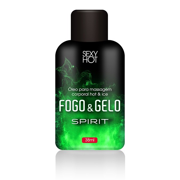 Gel Lubrificante Beijável FOGO E GELO - Spirit - co308