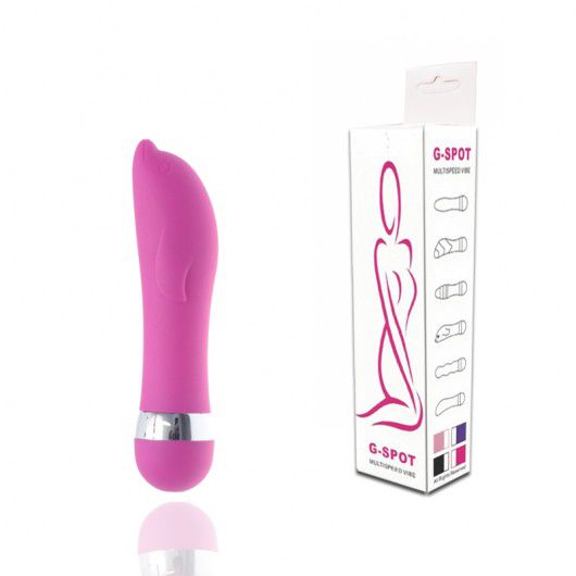 Vibrador Ponto G Formato Golfinho Multivelocidade