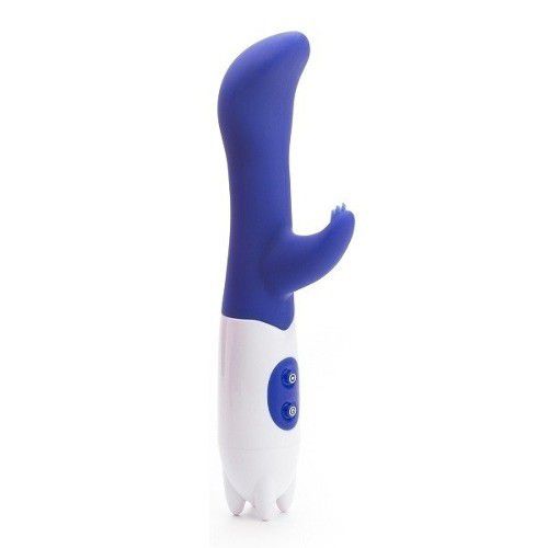 Vibrador Ponto G com Estimulador Clitoriano 11 Vib. - Dual G Point - PG008 ROXO