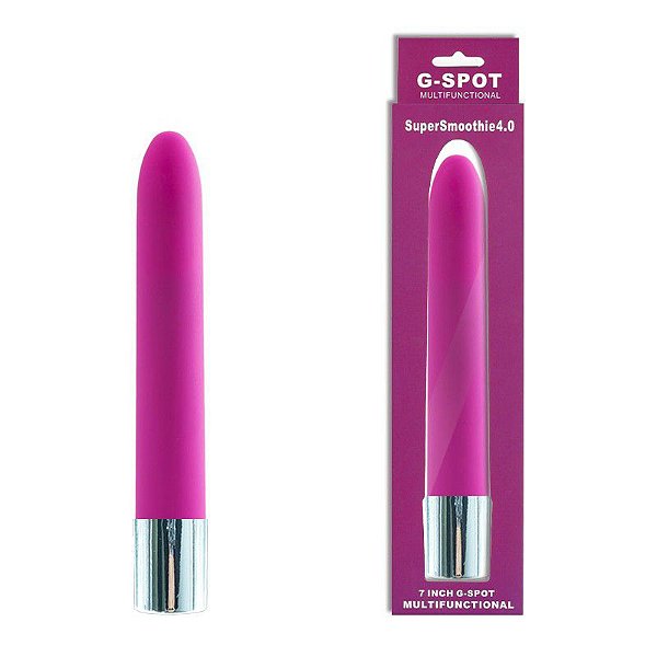 Vibrador Personal 17 cm, 7 Vibrações e Textura Aveludada - VIPMIX - PS007C