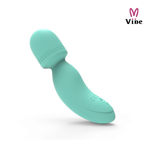 Mini Varinha Vibrador Super Potente Com 10 Níveis Intensos de Vibração
