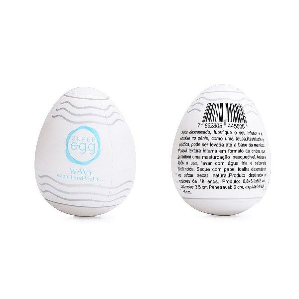 Masturbador Ovo Egg - Magical Kiss - Wavy