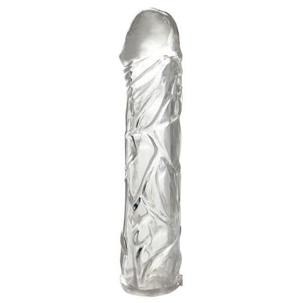 Capa Peniana Extensora Massagedora Lisa Sem Vibro 12cm - 1067 / CA013