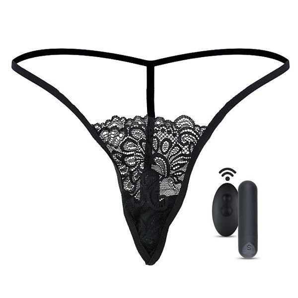 Calcinha com Cápsula Vibratória e Controle Remoto - YOUVIBE - BW015A