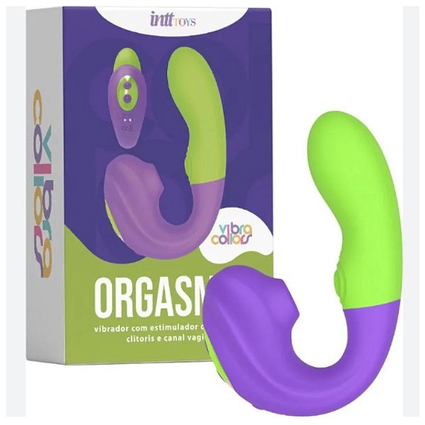 Vibrador Ponto G, Clitóris e Vagina - 7 Modos de Estimulação - ORGASMIC