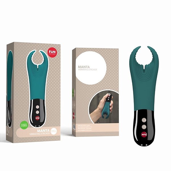 Vibrador Masculino – MANTA Azul Mar Fun Factory