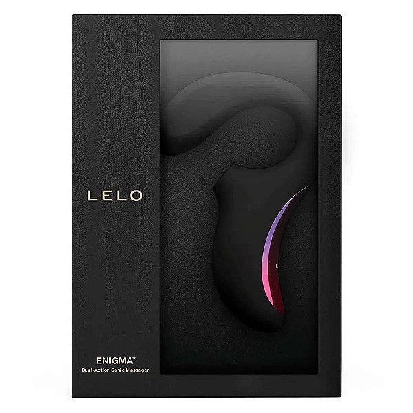 Vibrador Dupla Função Clitóris e Ponto G - Ondas Sônicas Estimulantes - LELO ENIGMA