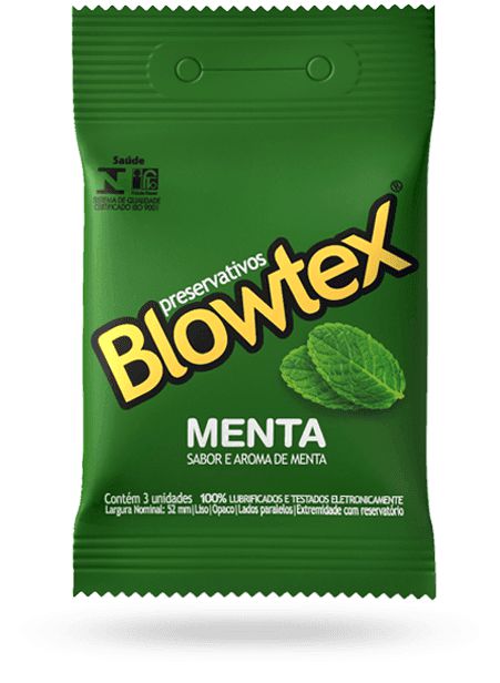 Preservativo / Camisinha Blowtex Menta -