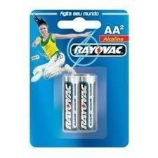 Pilhas ALCALINA Rayovac  AA com 2un. -