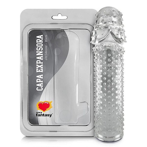 Capa Extensora peniana em Silicone - 2430 / 702