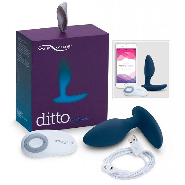 Plug Anal Vibratório com Controle Remoto + Aplicativo - WE-VIBE DITTO+