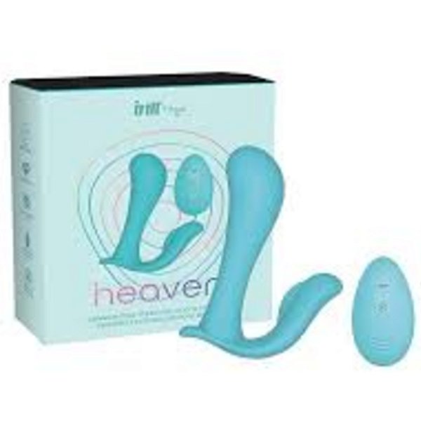 Vibrador Dupla Estimulação  Multifuncional Com Controle 10 modos - HEAVEN  - IM0423