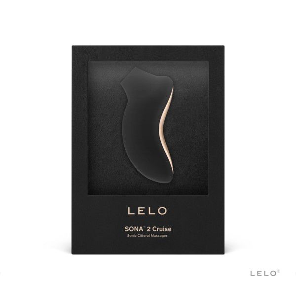 Vibrador SONA 2 CRUISE BLACK - Estimulador de Clitóris por Ondas Sonoras - LELO