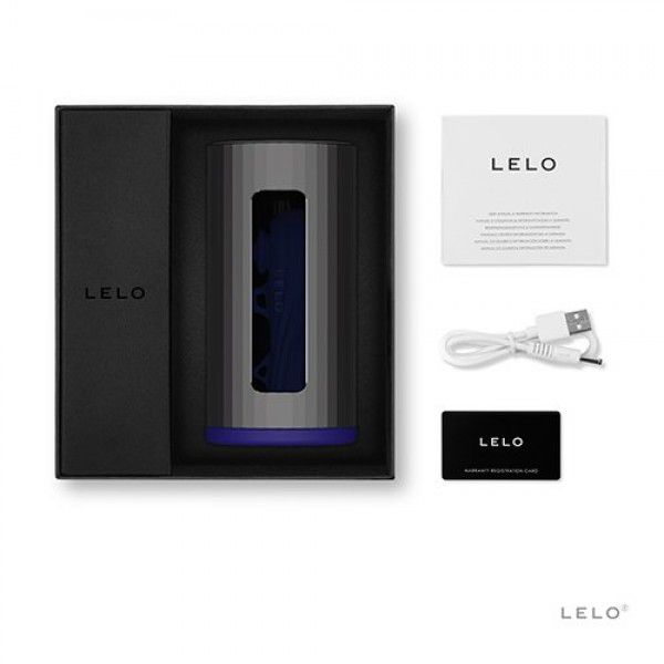 Masturbador Masculino Luxo 2 Motores, Recarregável  e com Controle via Aplicativo F1S V2 BLUE - LELO -