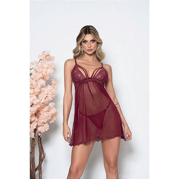 Camisola sem Bojo com Tiras Sensuale - YAFFA Y7102