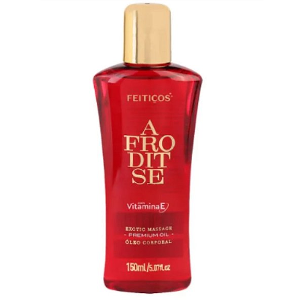 Óleo Corporal Afroditse Fragrância Afrodisíaca -150ml - Feitiços