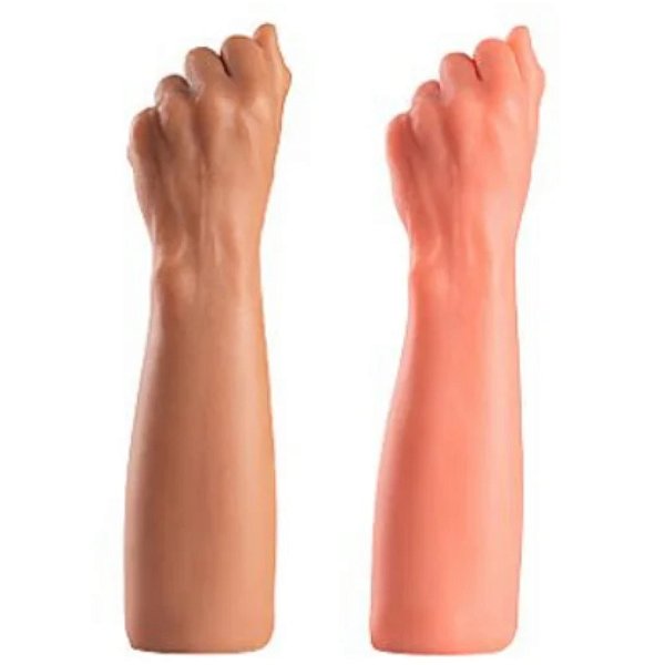 Plug Anal Fisting - Formato de Mão com Punho Fechado - 29,5 cm