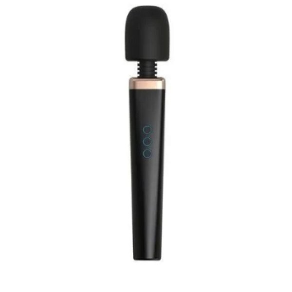 Vibrador Varinha com dupla Estimulação com 10 modos de Vibração e 3 Motores