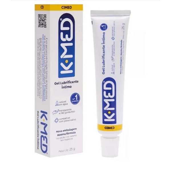 Lubrificante Íntimo K-med Gel 25g