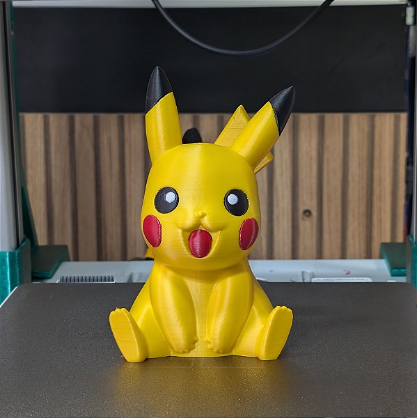 Pikachu estilo colecionável - Versão 15cm