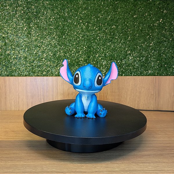 Stitch Azul Fofinho Decorativo 10cm