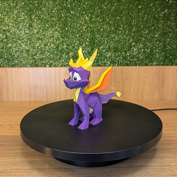 Spyro em estilo retrô