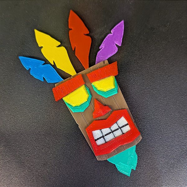 Máscara Aku Aku Mini – Crash Bandicoot