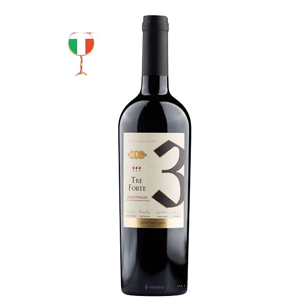 3 Forte Quattro Conti - Rosso Puglia IGT
