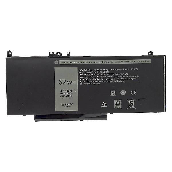 Bateria Para Dell Latitude E5470 7.6v 62wh Type 6mt4t