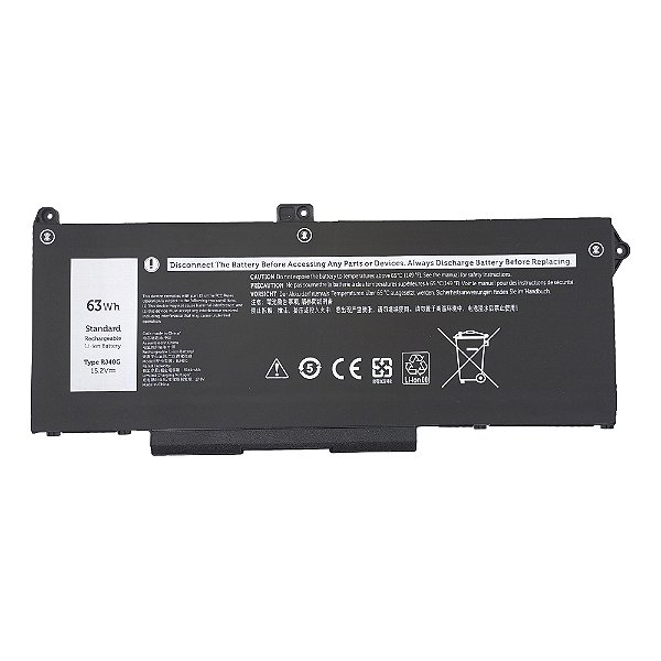 Bateria Para Dell Latitude 5420 5520 15.2v 63wh (type Rj40g)