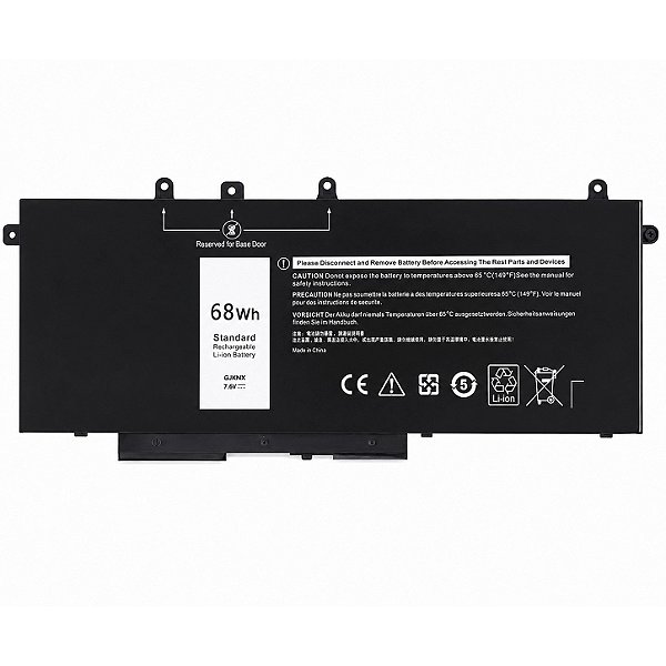 Bateria Para Dell Latitude 5480 5580 Type Gjknx 7.6v 68wh