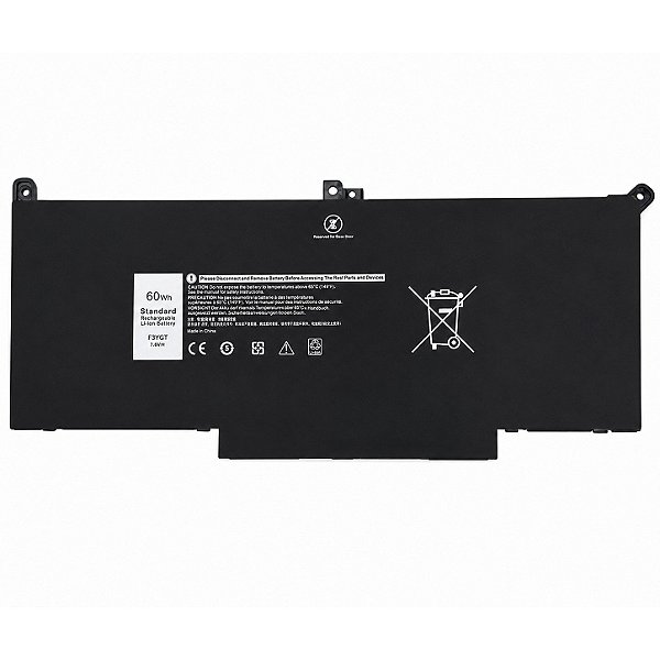Bateria Para Dell Latitude 7280 7380 7480 Type F3YGT 7.6v 7500mah/ 60wh