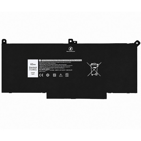 Bateria Para Dell Latitude 7280 7380 7480 Type F3YGT 7.6v 7894mah/ 60wh