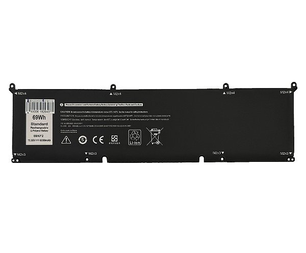 Bateria Para Dell Latitude G15 5511 11.55v 6000mah 69wh (Type 69Kf2)