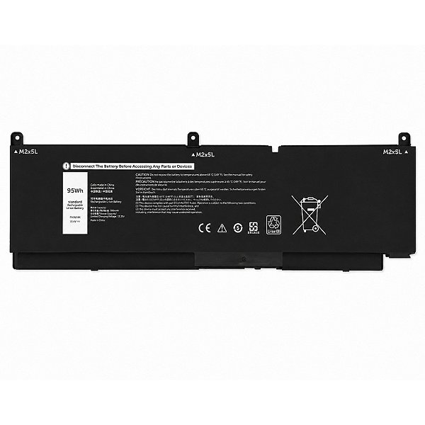 Bateria Para Dell Precision 7550 7750 7560 11.4v 95wh 8333 mAh Pkwvm