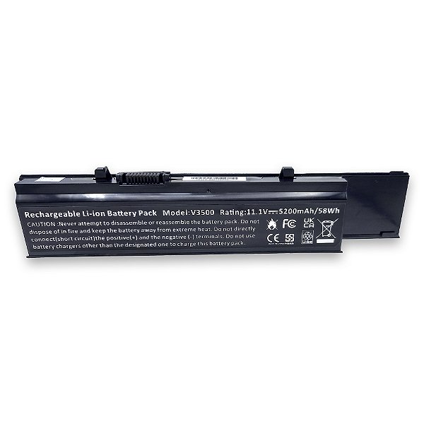 Bateria Para Dell Vostro 3400 3500 11.1 5200mah/ 58wh
